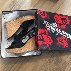 Black Fergalicious Shoes